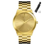 Weayege Orologio da polso da uomo, alla moda, minimalista, al quarzo, impermeabile, per lavoro, regalo per uomo