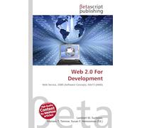 Web 2.0 For Development: Web Service, 2080 (Software Concept), 50x15 (AMD)
