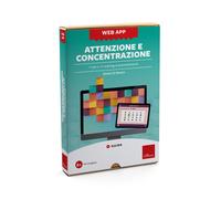 Attenzione e concentrazione. 7 test e 12 training di potenziamento. Web app. Con software
