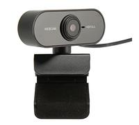 Web Camera, 90 Gradi Grandangolare 1080P HD USB Webcam per Computer, con Microfono, per Videochiamate Conferenze Streaming