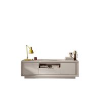 Web Convenienza Base TV con 2 Ante e 1 Cassetto Made in Italy - Credenza Contenitore Collezione Sky per Soggiorno Cucina Ingresso Sala da Pranzo Mobile Design moderno - Cashmere