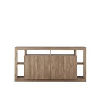 Web Convenienza Madia con 4 Ante - Made in Italy - Credenza Contenitore Collezione Rimini per Soggiorno, Cucina, Ingresso e Sala da Pranzo Mobile Design moderno, originale e spazioso - Mercure