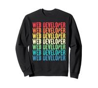 Web Developer Vintage Style Lavoro Felpa