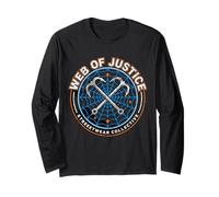 Web of Justice Vigilante, Fan del Grunge Anni '90 Maglia a Manica
