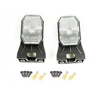 Web Truck luci di posizione laterali con supporto LED bianco 1 set=2 pezzi rimorchio camion caravan veicolo commerciale rimorchio