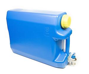 Web Truck Tanica per acqua 10 litri con rubinetto per camion, autobus, campeggio, picnic, gite