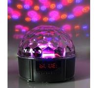 WEB world electronic business Altoparlante Bluetooth Magic Ball con Sfera LED RGB - Cassa Party 8W con Radio FM e Luci Multimode - Dimensioni 17,6 x 17,6 x 15 cm
