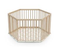 WEBABY - ALVEO Box per bambini in legno esagonale - 125 x 109 x 65 cm