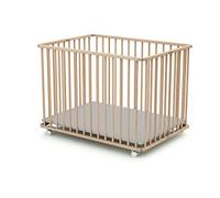 WEBABY - Box pieghevole 70 x 100 Faggio grezzo