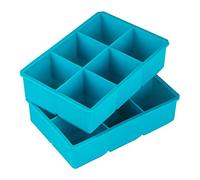 Webake 2 Pz Stampo Cubetti Ghiaccio in Silicone 5 x 5 cm Grande Stampi per Ghiaccio da per Alcolici, Whisky, Cocktail, Drink, Candy Budino, Latte Succo, BPA-Free