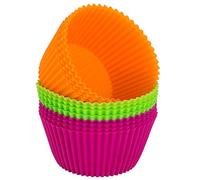 Webake 4.3-inch Jumbo Round Silicone Baking Cups Cupcake Liner, Set of 12 by Webake