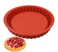 webake Stampo in silicone per torte di frutta, 28 cm, per torte di frutta, in silicone, 28 cm, per torte