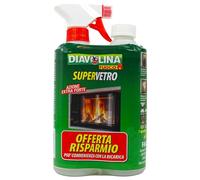Diavolina SUPERVETRO → Spray 500 ml + Ricarica 500 ml - DETERGENTE per VETRI