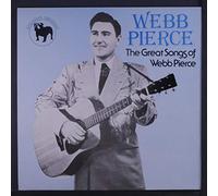 WEBB PIERCE - WEBB PIERCE - great songs of BULLDOG 1026 (LP vinyl record)
