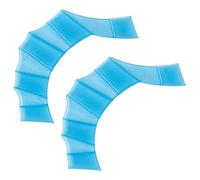Webbed Gloves for Swimming, Silicone Swim Training Flippers for L M S Size