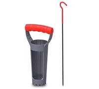 WEBBOMB Trappola per arvicole V1, atossica e riutilizzabile, efficace trappola in plastica per arvicole, topi da cesoia in giardino, trappola per arvicole (set di accessori, 1)