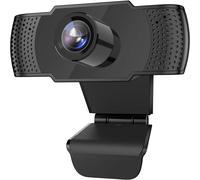 Webcam 1080p, elevata compatibilità, microfono con riduzione del rumore, base regolabile, ideale per sistemi operativi Windows, lezioni online e