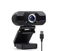 Webcam 1080P Full HD, videocamera USB per computer desktop con unità microfono gratuita per videochiamate in live streaming Classe online