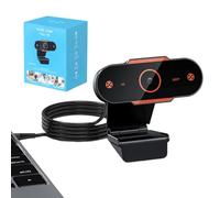 Webcam - 1080p HD, USB MINI | Videocamera plug-and-play, laptop ad alta risoluzione, per la scuola , la trasmissione in diretta, le riunioni di lavoro, le interviste a distanza, le sessioni di