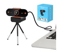 Webcam - 1080p HD, USB MINI | Videocamera plug-and-play, laptop ad alta risoluzione, per la scuola , la trasmissione in diretta, le riunioni di lavoro, le interviste a distanza, le sessioni di