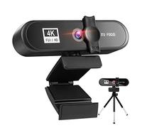 Webcam 4k 2k 1080p Full HD Web Camera with Microphone USB Web CAM for Pc Computer Video Mini Camera 4k (Size: X-Large)