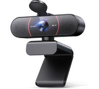 Webcam 4K per PC, Webcam C960 4K UHD Con Copriobiettivo E Doppio Microfono, Vide