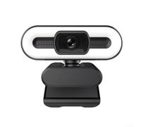 Webcam autofocus 4K con USB Plug-and-Play e luce di riempimento per una perfetta integrazione in qualsiasi flusso di lavoro in streaming o riunione (2K)