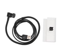 Webcam centrale 1080P per laptop e desktop, webcam USB plug and play con microfono integrato, suono nitido con modalità di messa a fuoco AF e MF,
