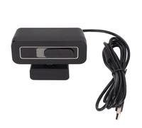 Webcam con copertura per la privacy, ampia compatibilità e regolazione automatica della luce, audio cristallino e microfono con cancellazione del