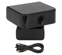 Webcam con copertura per la privacy, webcam con ampia compatibilità e bilanciamento del bianco automatico per una riproduzione fedele dei colori,