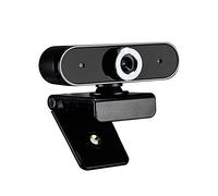 Webcam con microfono USB Plug and Play Computer Camera per videochiamate Lezioni online Conferenza Obiettivo HD Riduzione del rumore Rotazione 360 Correzione base multifunzione Messa a fuoco manuale