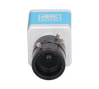 Webcam con Obiettivo con Messa a Fuoco Manuale, 100-240 V, Zoom Digitale, Webcam USB a Bassa Latenza, Doppio Foro Filettato da 1/4 di Pollice, Spogliata (Spina europea)