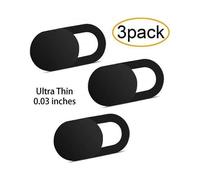 Webcam e apparecchiature VoIP Confezione da 3 Copri webcam ivoler Copri webcam Adesivo scorrevole Copri