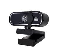 Webcam FHD 4K con messa a fuoco automatica, fotocamera desktop USB, webcam nera, microfono integrato per videoconferenze, riunioni online, clip universale per treppiedi adatta a laptop e monitor LCD.