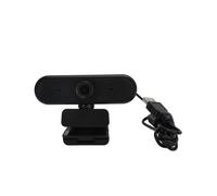 Webcam Full HD con microfono con cancellazione del rumore, controllo software per la personalizzazione e copertura per la protezione della privacy,
