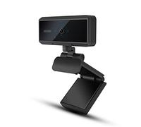 Webcam HD 1080P, Microfono Incorporato con Eliminazione del Rumore della Videocamera per Computer, Regolazione Rapida Automatica della Luce, per Trasmissione in Diretta, Lezione Online, Videoconferenz