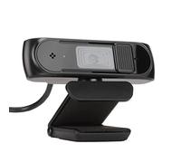 Webcam HD, Fotocamera per Computer con Messa a Fuoco Automatica 1080P Caratteristiche di Bellezza Videocamera Web per Laptop con Microfono Integrato, per Apprendimento Online, Insegnamento, Ufficio a