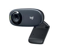 Webcam HD Logitech C310 con risoluzione video 720p e microfono con riduzione del rumore in Nero