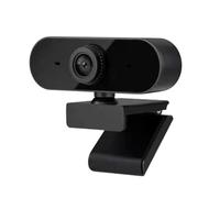 Webcam HD per desktop con messa a fuoco fissa e rotazione completa, dispositivo USB Plug and Play Coperchio privacy | Ideale videoconferenze professionali, educazione a distanza, chat personali o