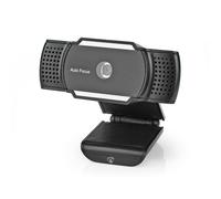 NDS Webcam 2K@30fps Messa a Fuoco Automatica Microfono incorporato Nero
