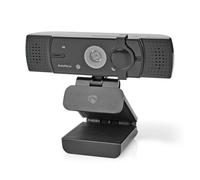 NEDIS WCAM120BK Webcam | Full HD@60fps / 4K @30fps | Messa a fuoco automatica | Microfono incorporato | Nero