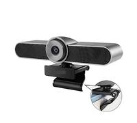 Webcam PC, 8MP 4K Webcam Ai Inquadratura automatica su 2K 124 ° FOV USB Type-C con microfono e altoparlante Trasmissione in diretta Videochiamata Conferenza Web ,per streaming live, videochiamate, con