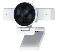 Razer Kiyo V2 X - Webcam Full HD 1080p 60 FPS per Creatori - Autofocus Veloce - Obiettivo Grandangolare - Microfono Integrato - Compatibile con Open Broadcaster Software e Xsplit | Bianco