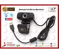 Webcam Risoluzione 1080p con Microfono VideoCamera Smart Working Cam