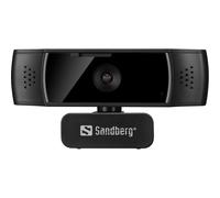 Webcam Sandberg 134-38 Full HD 1080P Autofocus Doppio Microfono