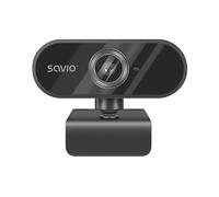 CAK-04 Webcam nera USB A HD 720p, PnP 1,4 m clip 90° SAVIO