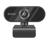 CAK-04 Webcam nera USB A HD 720p, PnP 1,4 m clip 90° SAVIO