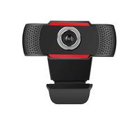Techly Webcam USB 361438 Full HD 1080p con Auto Focus e Riduzione del Rumore Nero