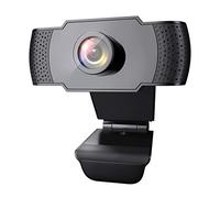 Webcam trasparente 1080P 2MP USB Computer Camera con microfono integrato riduzione del rumore obiettivo messa a fuoco manuale ampiamente compatibile per live streaming online insegnamento