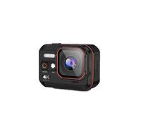 Webcam Ultra HD 4K Action Camera 10m Impermeabile Schermo 2.0 '1080p Sport Camera Cam Registratore di Guida Tachigrafo per Gaming Videochiamate Registrazione (Bundle : Fotocamera Aggiungi 64GB Colore